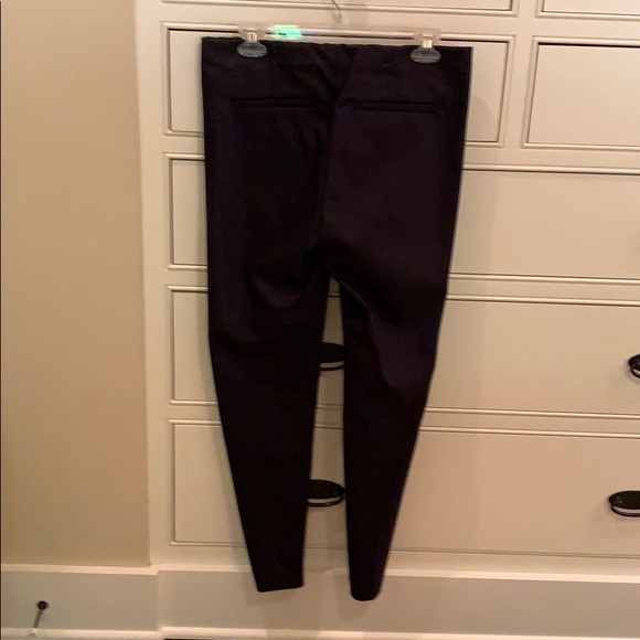 Ecru slim leg pull on pant black size8 - Picture 2 of 7